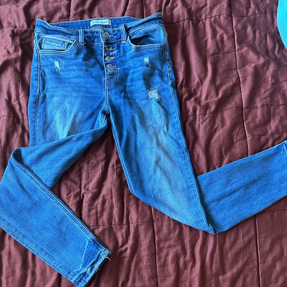Lightly worn Flying Monkey skinny jeans